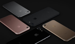 iphone 7 в 5 цветовых палитрах